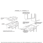 GE 30" Built-In Knob Control Electric Cooktop JP3030DWBB - Image 3