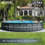 Intex Ultra XTR Round Frame Pool with Pump, Cooler, and Floats (2 Pack) - Image 5