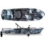 3 Waters Big Fish 108' Length Urban Camo Pro Fish Pedal Drive Cathedral Hull