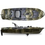 3 Waters Big Fish 108' Length Urban Camo Pro Fish Pedal Drive Cathedral Hull - Image 4