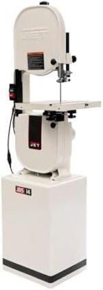 JET 14-Inch Woodworking Bandsaw, 1 HP, 115/230V 1Ph (Model JWBS-14CS)