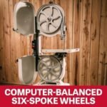 JET 14-Inch Woodworking Bandsaw, 1 HP, 115/230V 1Ph (Model JWBS-14CS) - Image 3