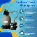 Blue Wave Belize 15-Feet Round 52-Inch Deep 6-Inch Top Rail Metal Wall Swimming Pool Package - Image 7