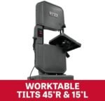 JET 14-Inch Metal/Wood Bandsaw, 1 HP, 115/230V 1Ph (Model J-8201K) - Image 3