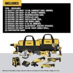 DEWALT 20V MAX Power Tool Combo Kit, 9-Tool Cordless Power Tool Set with 2 Batteries and Charger (DCK940D2) - Image 3