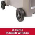 JET 7" x 12" Deluxe Horizontal/Vertical Bandsaw, 3/4 HP, 115/230V 1Ph (Model HVBS-712D) - Image 8