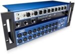 Soundcraft Ui24R Rack-Mountable Laptop or Tablet-Controlled, 24 input Digital Audio Mixer with onboard Signal Processing. Blue and Gray