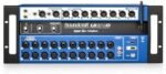 Soundcraft Ui24R Rack-Mountable Laptop or Tablet-Controlled, 24 input Digital Audio Mixer with onboard Signal Processing. Blue and Gray - Image 2