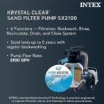 INTEX 26363EH Ultra XTR Deluxe Rectangular Above Ground Swimming Pool Set: 24ft x 12ft x 52in – Includes 2100 GPH Sand Filter Pump – Easy Assembly - Image 8