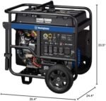 Westinghouse 18000 Peak Watt Home Backup Portable Generator, Remote Electric Start, Transfer Switch Ready 30A & 50 Outlets, Gas Powered, CO Sensor