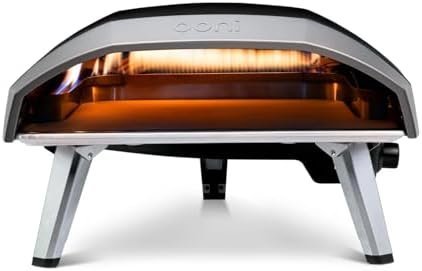 Ooni Koda 16 Natural Gas Pizza Oven – 28mbar Natural Gas Outdoor Oven, Makes 16 Inch Pizzas