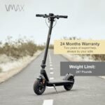 Electric Scooter - VX2 PRO Swiss Engineered Electric Scooters for Adults - 1300W Peak Power 22, 28, 37-Mile Ranges, IPX6 Water Resistant Fast Electric Scooter - 24 Months Support