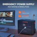 Jackery Solar Generator 4000 Kit, Explorer 2000 Plus and 1X PackPlus E2000 Plus Expandable Battery with 2X200W Solar Panel, 4085 Wh LiFePO4, 3000W Output for Outdoor RV Camping & Home Emergency - Image 8