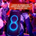 JBL Partybox Ultimate - Multi Purpose Party Speaker, with Wi-fi & Bluetooth Connectivity, Wireless, Lightshow, IPx4 Slashproof, Dual Mic & Guitar Inputs, Handle & Sturdy Wheels, Black - Image 5
