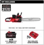 Chainsaws For Milwaukee 2827-22 M18 FUEL 18V 20" Dual Battery Chainsaw Kit,Tool and Equipment,with toolbox - Image 8