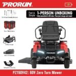 60V Zero Turn Riding Lawn Mower - Image 7