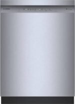 Bosch SHE41CM5N 300 Series 24" Dishwasher 48 db - Recessed Handle, Stainless Steel