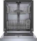 Bosch SHE41CM5N 300 Series 24" Dishwasher 48 db - Recessed Handle, Stainless Steel - Image 5