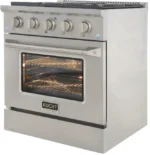 Kucht 30 Gas Range in Titanium - Image 5