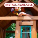 Swing-N-Slide Knightsbridge Deluxe Wooden Outdoor Swing Set - Image 6