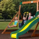 Backyard Discovery Tanglewood Cedar Wood Swing Set - Image 4