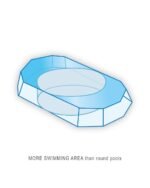 Prism Frame™ 20' x 10' x 48" Oval Above Ground Pool Set - Image 4