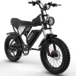 Ridstar Electric Bike for Adults 1500w 33mph,48v 20ah Electric Bicycle,20" Fat Tire,7-Speed Mountain Bike Ul2849