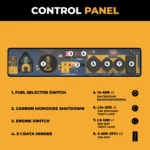 Firman 11600W Tri Fuel Portable Generator - Image 2