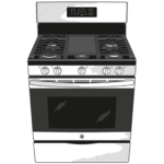 GE 30" Freestanding Gas Range - Image 15