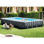 Intex 24' x 12' x 52" Ultra XTR Rectangular Frame Swimming Pool Set + Pump - Image 6