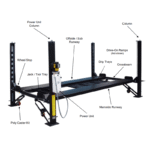 FP8K DX XLT 8,000lb 4 Post Lift - Extra Long/Tall - Image 2