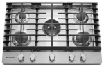 KitchenAid 30" 5-Burner Gas Cooktop KCGS550ESS - Image 4
