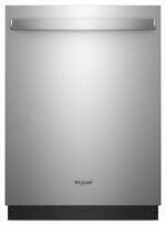 Whirlpool 24" Fingerprint Resistant Stainless Steel Built In Dishwasher