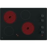 GE 30" Built-In Knob Control Electric Cooktop JP3030DWBB - Image 5