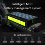 M YUME SCOOTER Hawk Dual Motor Electric Scooters for Adults 2400W 43MPH 43Miles Long Rang E-Scooter - Image 13