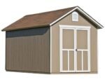 Handy Home Meridian Wooden Storage Shed - Multiple Sizes