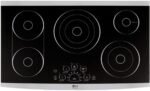 LG STUDIO 36" Built-In Electric Cooktop LSCE365ST