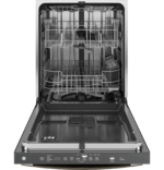 GE 24 in. Top Control Flush-Mount Dishwasher with 45 dBa Sound Level, 3rd-Rack & Dry Boost - Fingerprint Resistant Stainless - Image 10