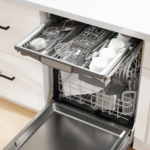 Bosch 800 Series 24 in. Top Control Smart Dishwasher with 42 dBa Sound Level, 3rd-Rack, CrystalDry & Pocket - Stainless Steel - Image 3