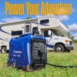 4,000-Watt Gas Powered Portable Inverter Generator with Recoil Start, LED Data Center - Image 6