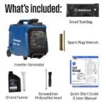 4,000-Watt Gas Powered Portable Inverter Generator with Recoil Start, LED Data Center - Image 9
